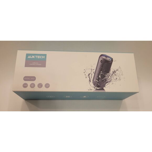 Portable Waterproof Bluetooth Speaker 100ft 24W Stereo LED Bass Boost - Picture 7 of 11